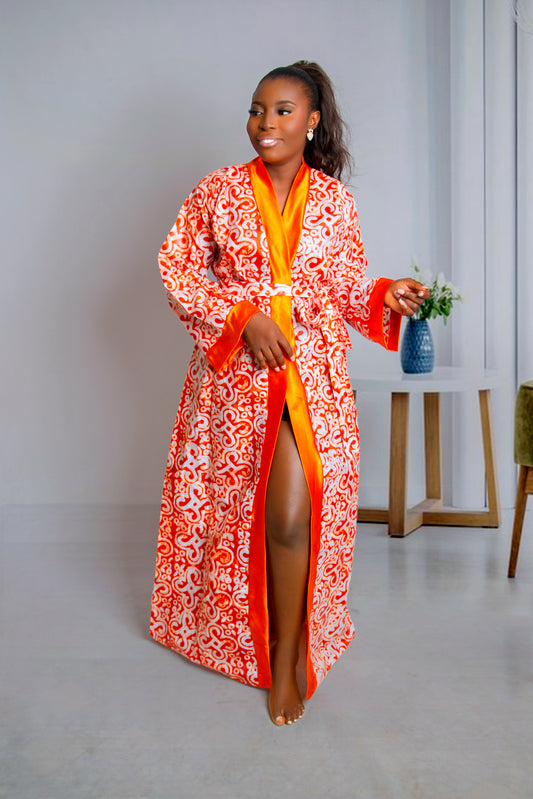 CHIC EN SILK ROBE - LOIS
