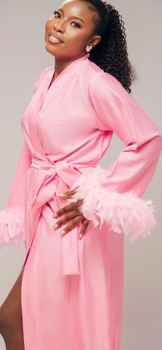 CHIC EN SILK ROBE - Gabriela