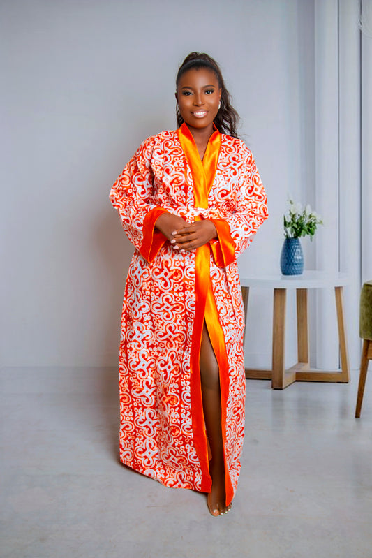 CHIC EN SILK ROBE - LOIS