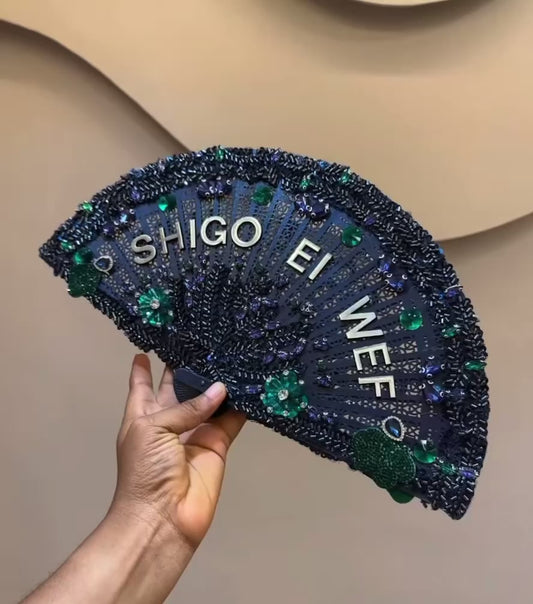 Chic En Silk - Bespoke Handcrafted Bridal Fan